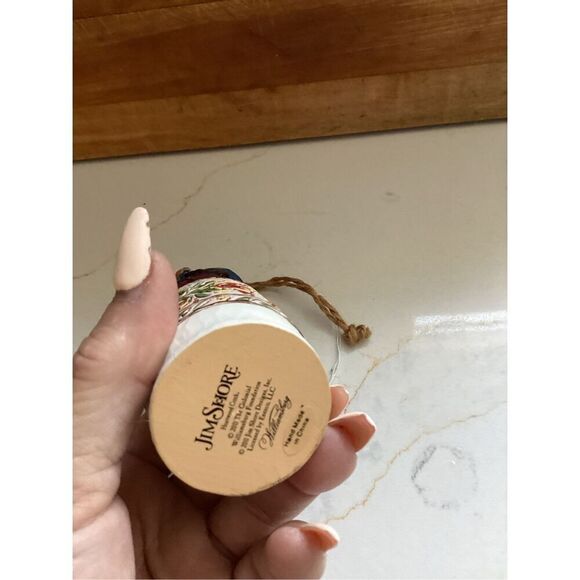 Jim Shore Williamsburg New World Snowman Ornament 2011 Heartwood Creek - Picture 3 of 7